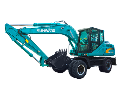 SWE150W transmisión mecánica excavación minería Excavadora mediana