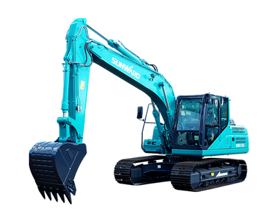 Excavadora mediana SWE155F de construcción de excavación de arena de alta eficiencia