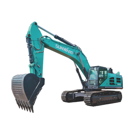 Excavadora grande de minería de construcción eléctrica SWE600F