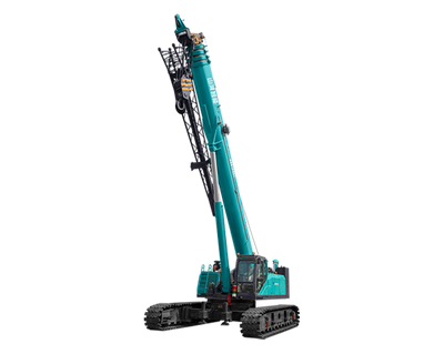 SWTC75B con estabilizadores que cargan materiales de construcción grúa sobre orugas