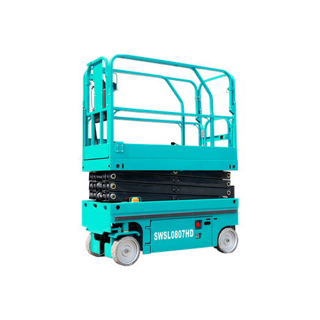 Plataforma de trabajo aéreo para almacén de materiales de elevación interior SWSL0807HD